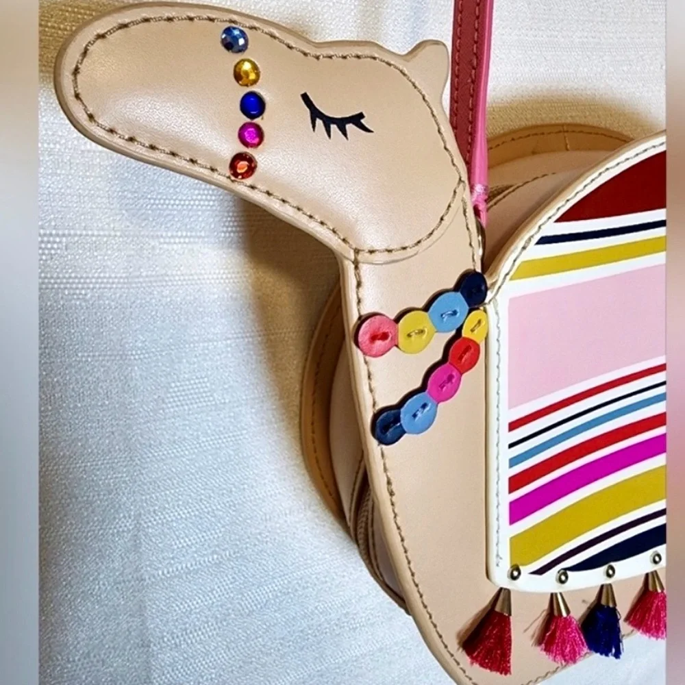 Kate Spade Camel Crossbody Bag - Multicolor - EUC
